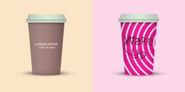 Yaratıcı kahve kupaları tasarım götürün.