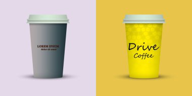 Yaratıcı kahve kupaları tasarım götürün.