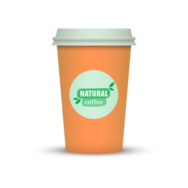 Yaratıcı tasarım için kahve fincanı götürün.