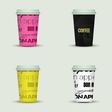 farklı kahve fincanı seti 