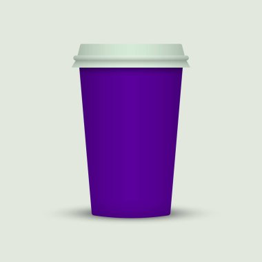 Yaratıcı tasarım için kahve fincanı götürün.