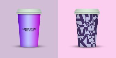 Yaratıcı kahve kupaları tasarım götürün.