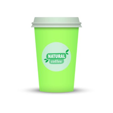 Yaratıcı tasarım için kahve fincanı götürün.