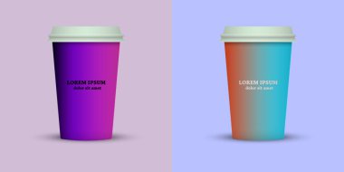 Yaratıcı kahve kupaları tasarım götürün.