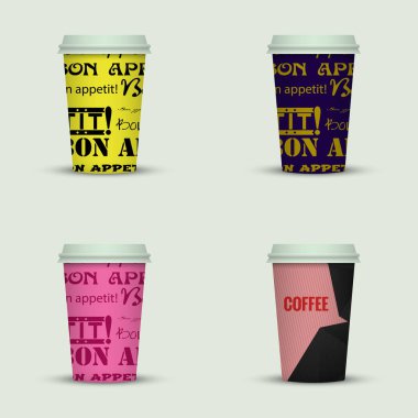 farklı kahve fincanı seti 