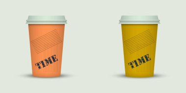 Yaratıcı kahve kupaları tasarım götürün.