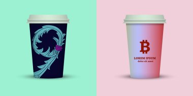 Yaratıcı kahve kupaları tasarım götürün.