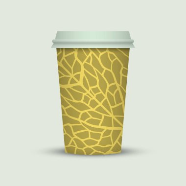 Yaratıcı tasarım için kahve fincanı götürün.