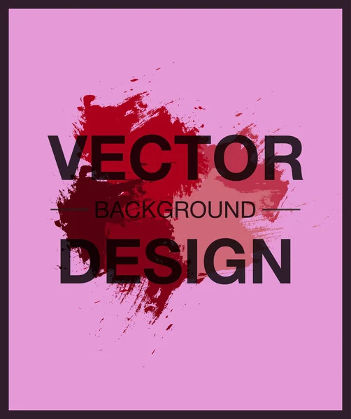 Abstract Watercolor Splash Watercolor Drop Banner — Stock Vector