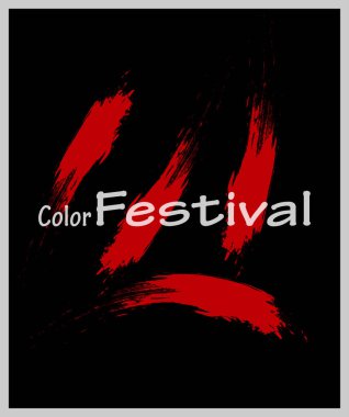 arka plan boyalı suluboya fırça darbeleri