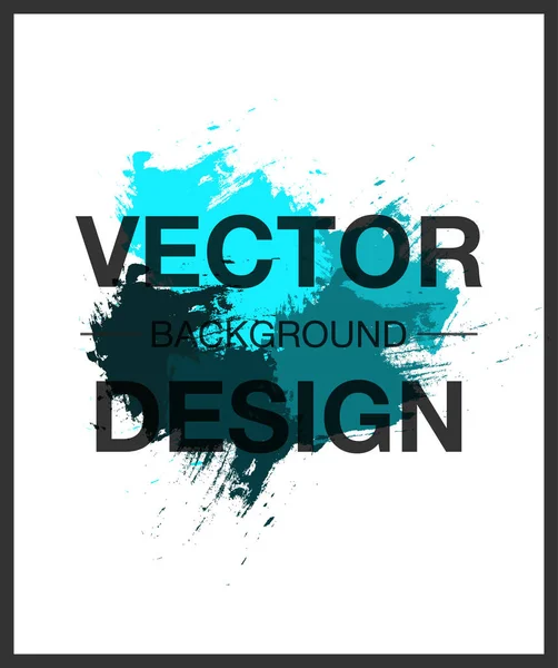 Marco Salpicadura Acuarela Vectorial Banner Venta — Vector de stock