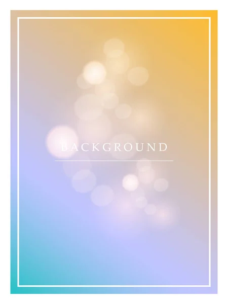 Modern Abstract Background Text Place Vector Illustration — Stock Vector