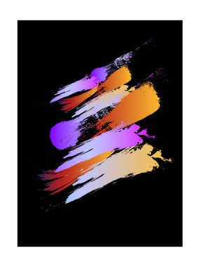 daveti veya poster, vektör çizim için suluboya arka plan