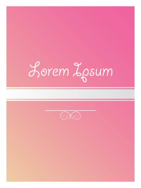 daveti veya poster, vektör çizim için suluboya arka plan