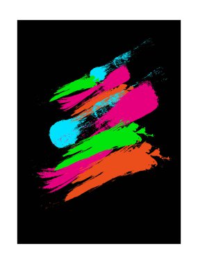 daveti veya poster, vektör çizim için suluboya arka plan