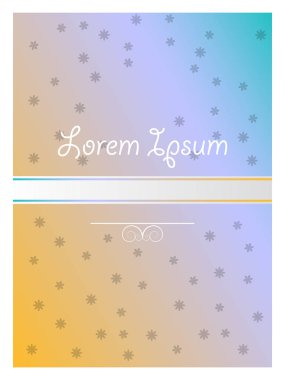 daveti veya poster, vektör çizim için suluboya arka plan