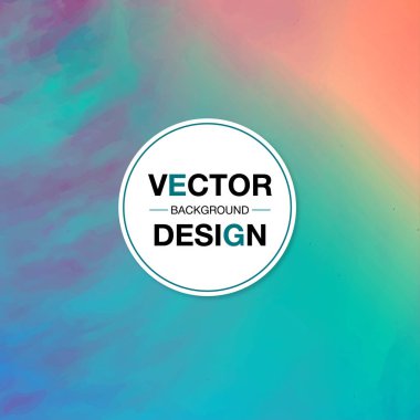 Soyut Renk Arkaplanı, Vektör İllüstrasyonu