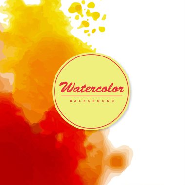 Soyut Renk Arkaplanı, Vektör İllüstrasyonu