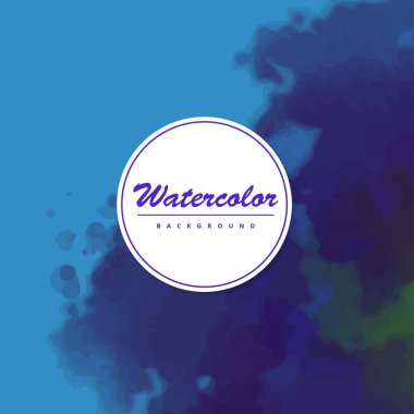 Soyut Renk Arkaplanı, Vektör İllüstrasyonu