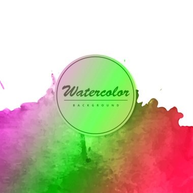 Soyut Renk Arkaplanı, Vektör İllüstrasyonu