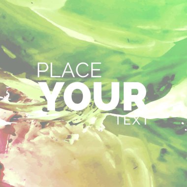 Soyut yaratıcı suluboya splash arka plan