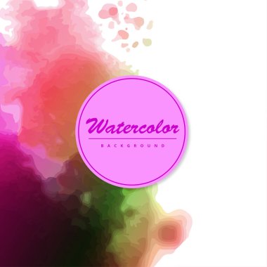 Soyut yaratıcı suluboya splash arka plan