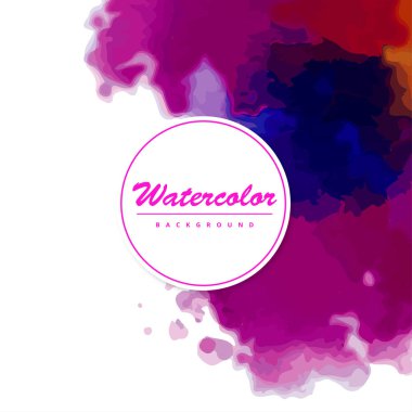 Soyut yaratıcı suluboya splash arka plan