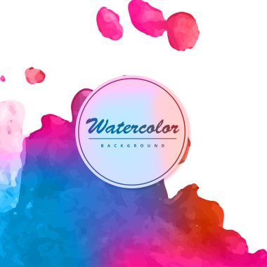 Soyut yaratıcı suluboya splash arka plan