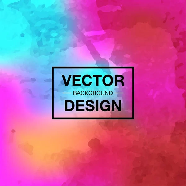 Abstract Creative Watercolor Splash Background — Stock Vector