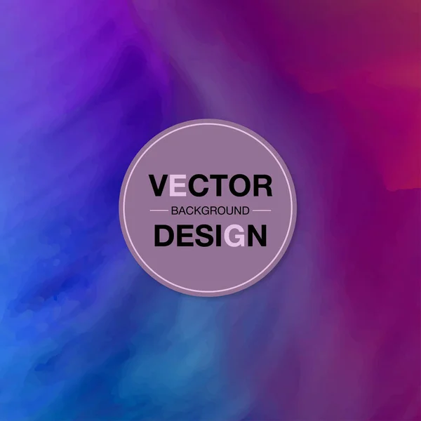 Abstraktní Kreativní Akvarel Splash Pozadí — Stockový vektor