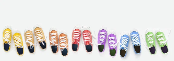 Sneakers Rosy Rainbow — Stock Photo, Image
