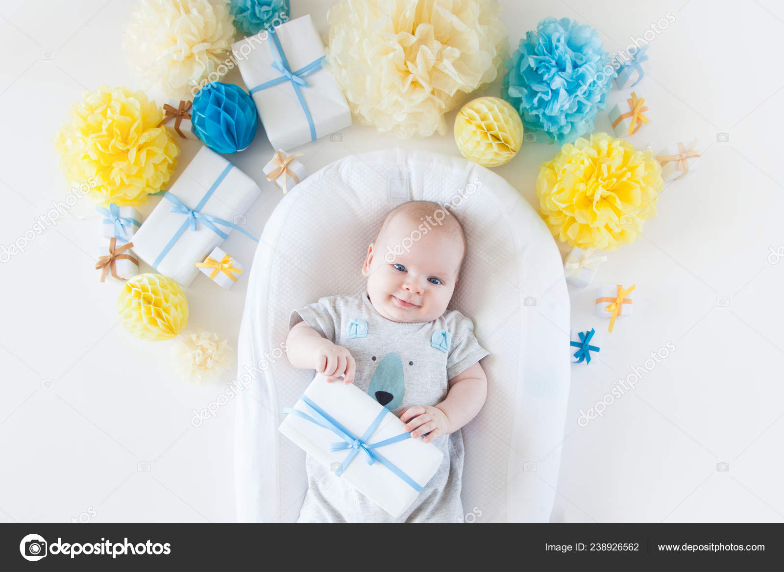 Baby White Background Clothing Toiletries Toys Health Care ...