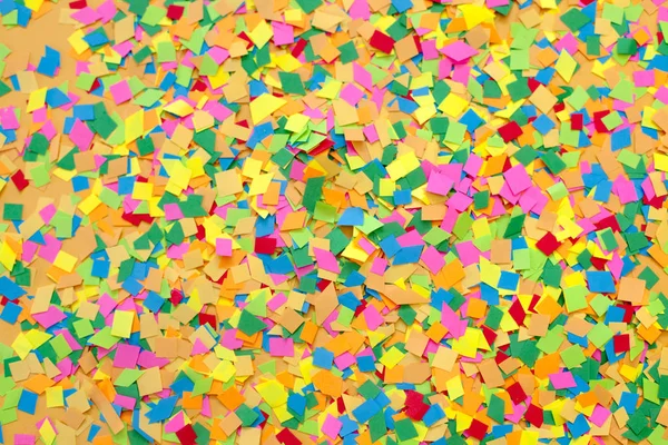 Marco Hecho Confeti Color — Foto de Stock