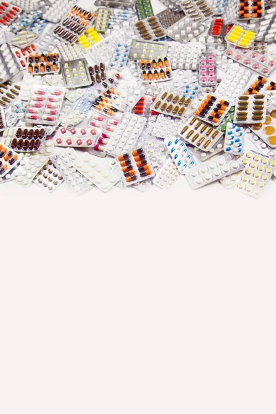 パッケージ内の様々な薬 — ストック写真
