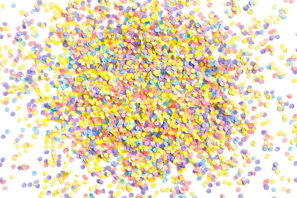 Cadre Confettis Colorés — Photo