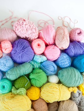 Knittin için renk ipliği