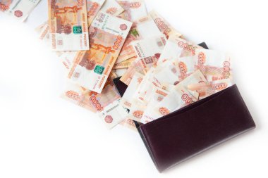 Para bankada depolamanın Rus yolu. Birçok kuş gagası-in beş bin.
