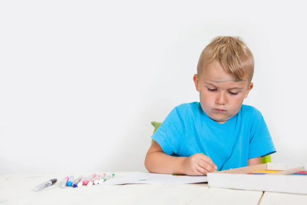 Ragazzo Cerca Concetto Disegno — Foto Stock