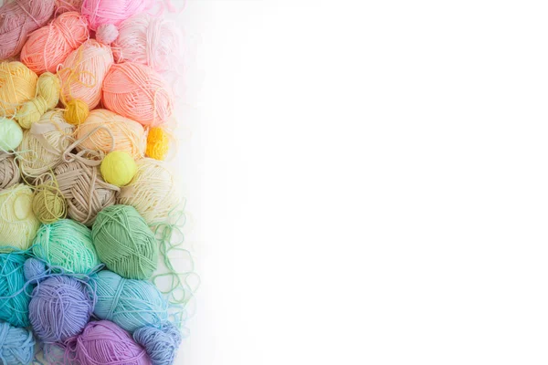 High Quality Multicolored Yarn Made Natural Stock Photo 2354687795