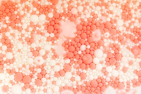 Burbujas de jabón de colores brillantes. Esferas cósmicas. Carácter multicolor — Foto de Stock