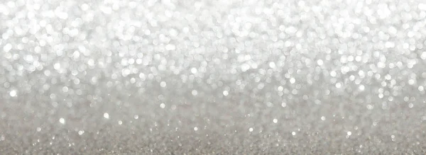 Silver glitter texture abstract background. Bokeh circles for Ch — Stock Photo, Image