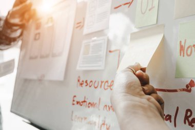 Grafik tasarımcıları bilgisayar tasarım uygulaması ile birlikte çalışırlar