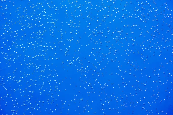 Lot Air Bubbles Water Blue Background Texture Refresher — Stock Photo, Image