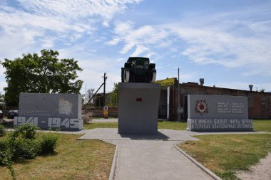 Yeysk'te askeri sürücüler anıtı