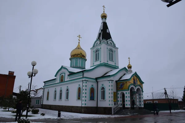 Iglesia Ortodoxa Dinskaya — Foto de Stock