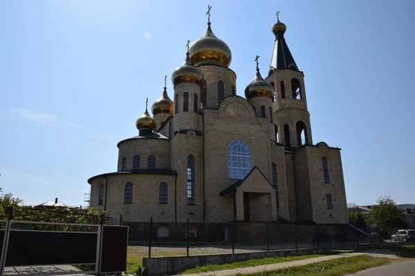 Православная Церковь Горячего Ключа — стоковое фото