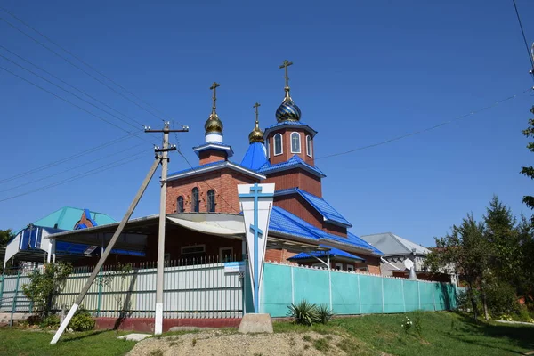 Iglesia Ortodoxa Ciudad Kurganinsk — Foto de Stock