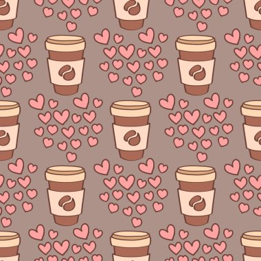 Kalp keskin vektör Dikişsiz desen arka plan pembe renk kartı güzel kutlama parlak ifade simgesi tatil sanat dekorasyon.