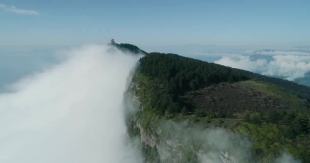 Tempio nel cielo — Video Stock