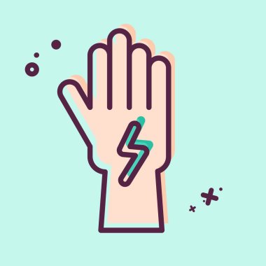 Icon Kurukafa Tatto. Dövme sembolüyle ilgili. MBE tarzı. dizayn edilebilir